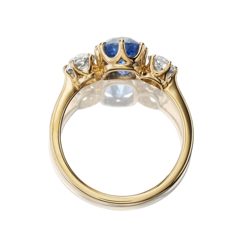 2-3 Carats gemstones vintage engagement ring