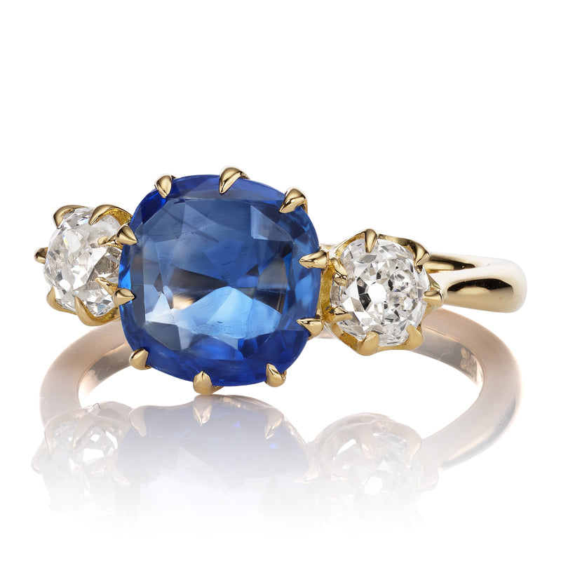 2-3 Carats gemstones vintage engagement ring