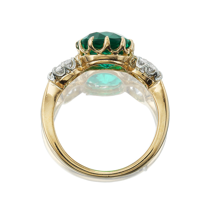 3-4 Carats gemstones vintage engagement ring