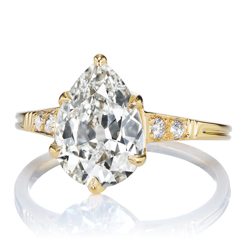 2.58ct pear cut diamond diamond