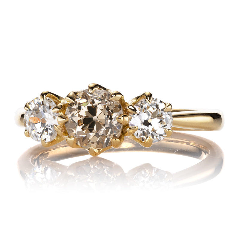 AB MADE diamond engagement ring