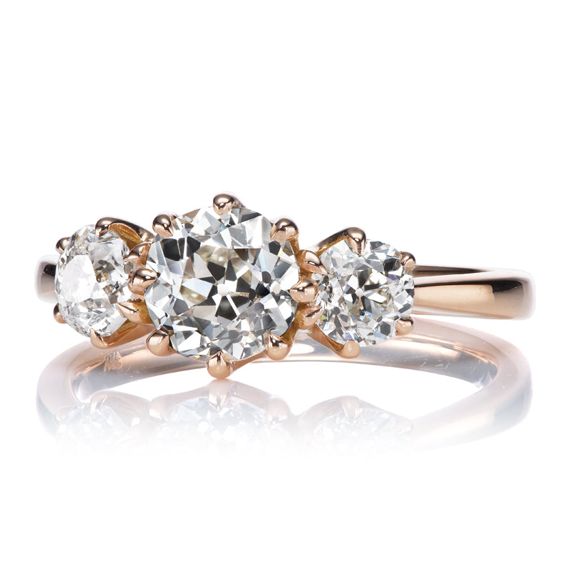 1.11 ct Old European Cut Diamond diamond engagement ring