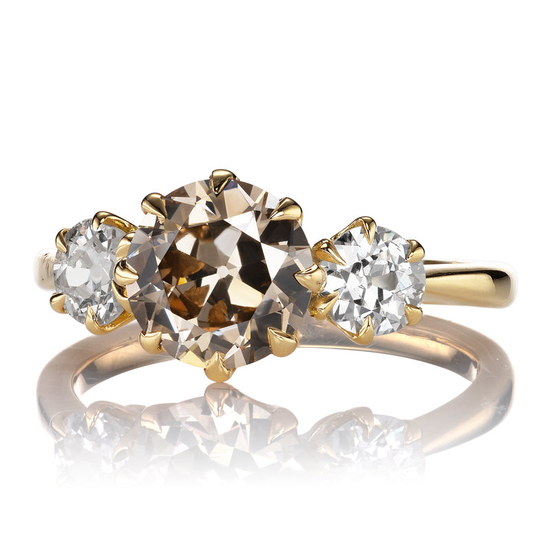 AB MADE diamond engagement ring