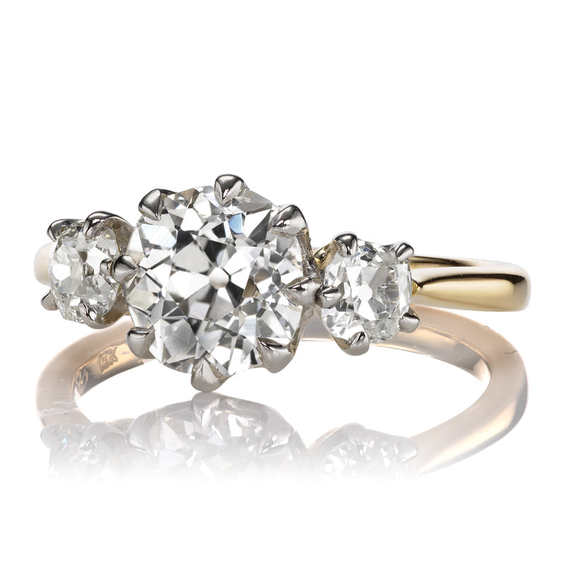 1.76 Carat Old Mine Cut Diamond diamond