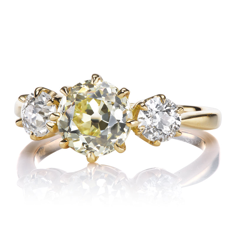 1.82ct Old European Cut Diamond diamond engagement ring