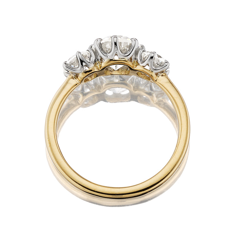 G-H-I color SI-I clarity diamond Rings