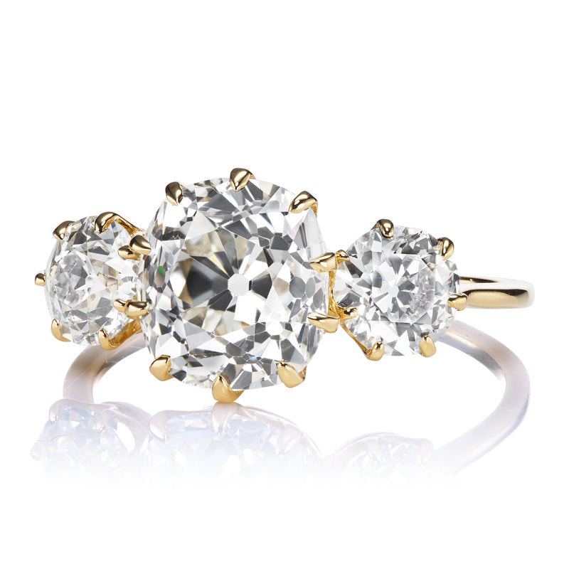 AB MADE diamond engagement ring