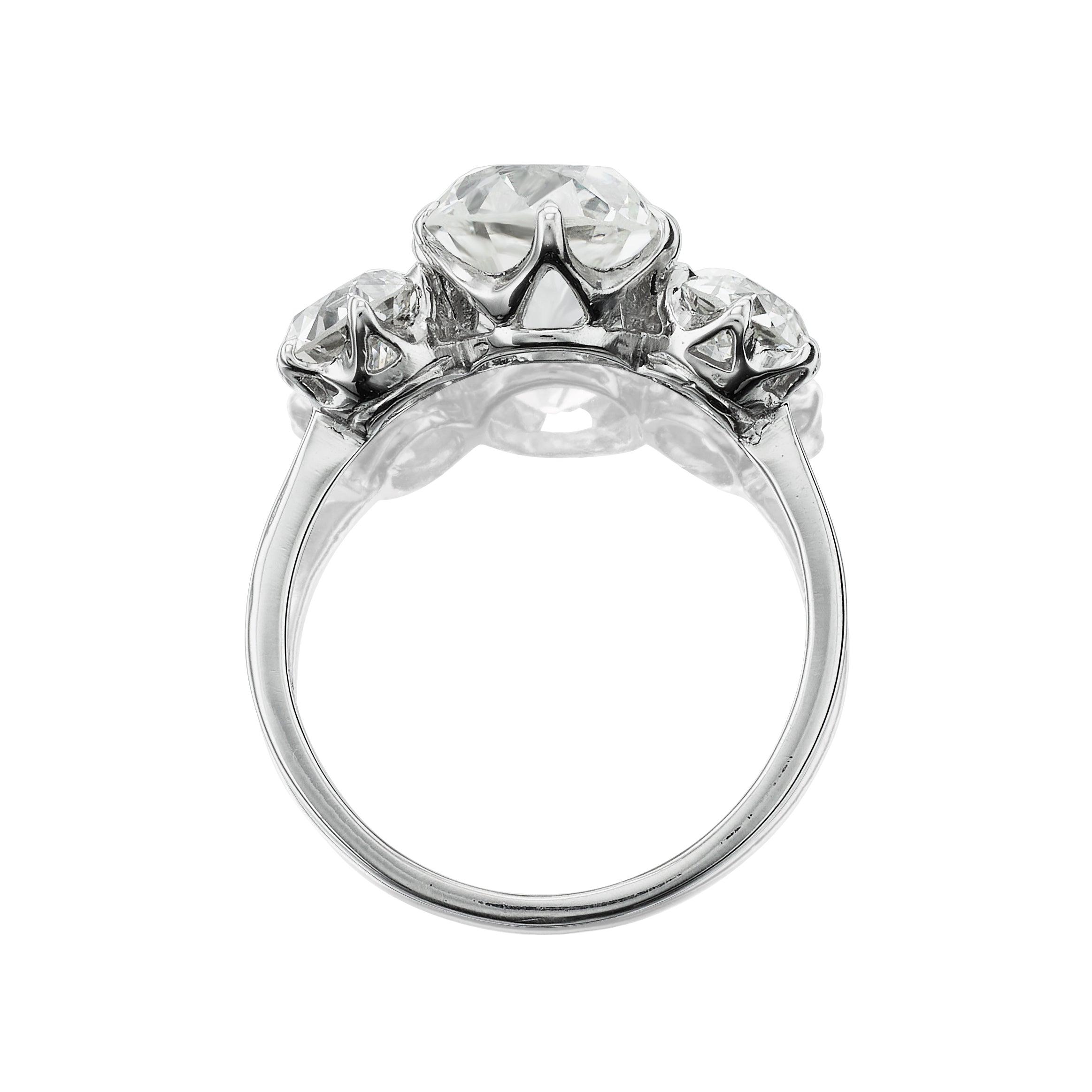 3-4 Carats vintage engagement ring