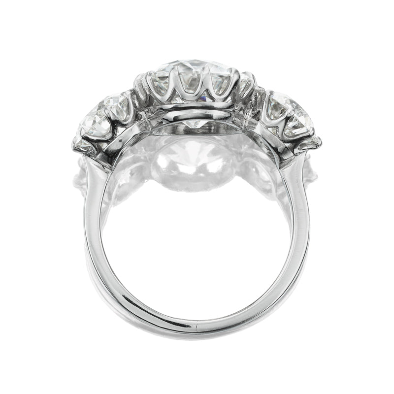 3-4 Carats vintage engagement ring