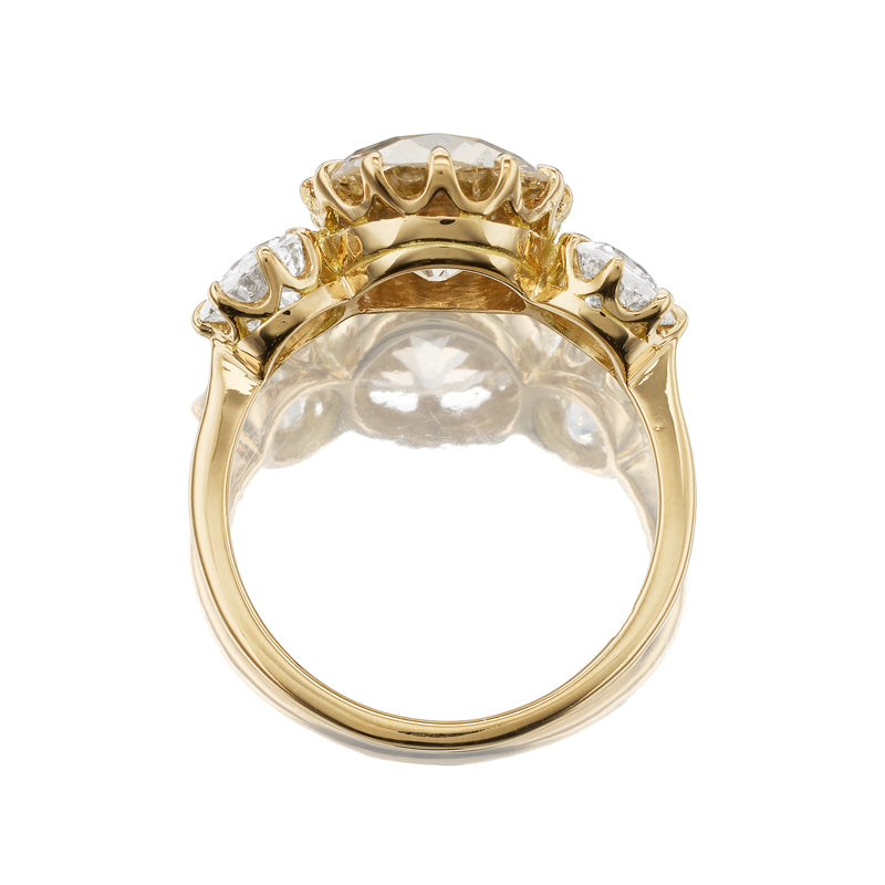 3-4 Carats vintage engagement ring