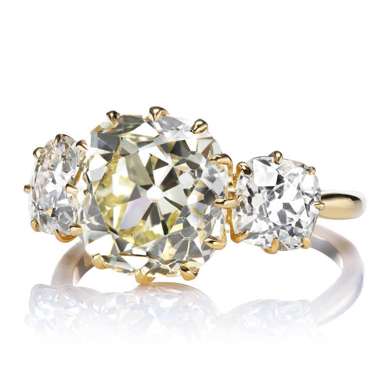 5+ Carats vintage engagement ring