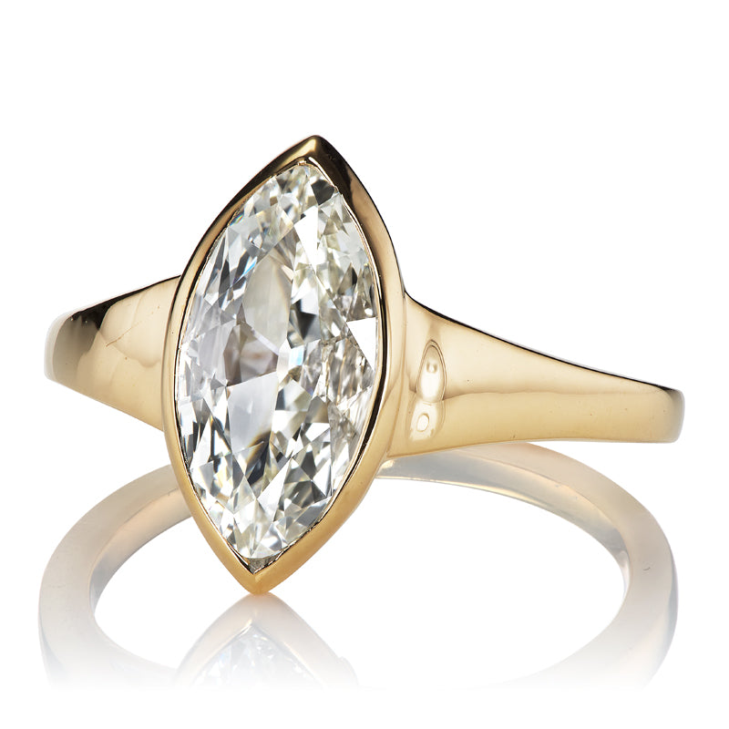1.53ct Marquise Cut Diamond diamond engagement ring