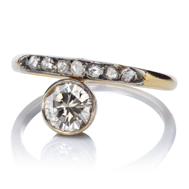 0.60ct Transtional Cut Diamond Ring diamond engagement ring