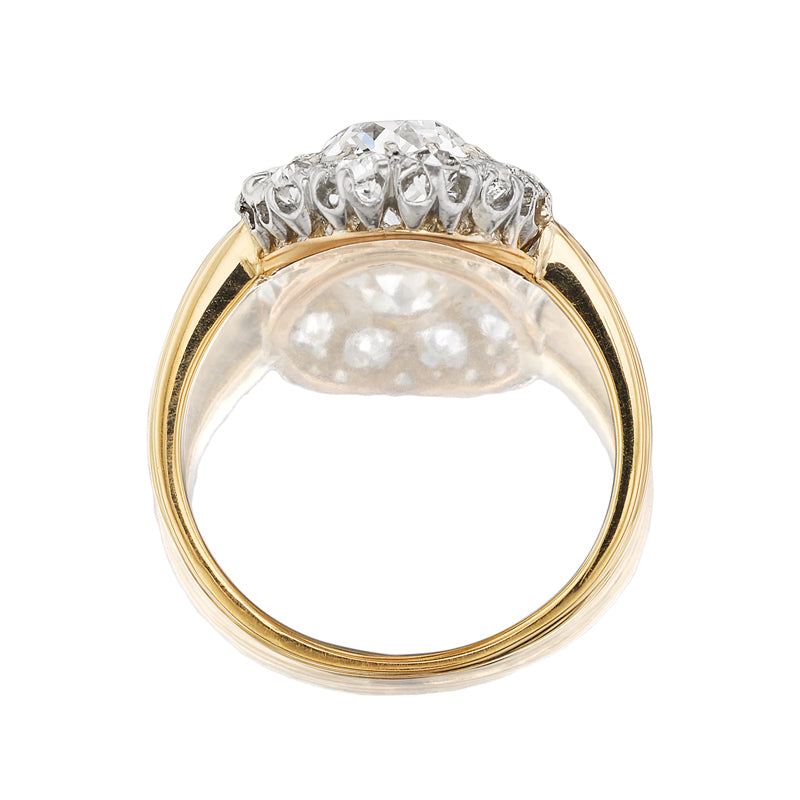 J-K-L color SI-I clarity diamond Rings