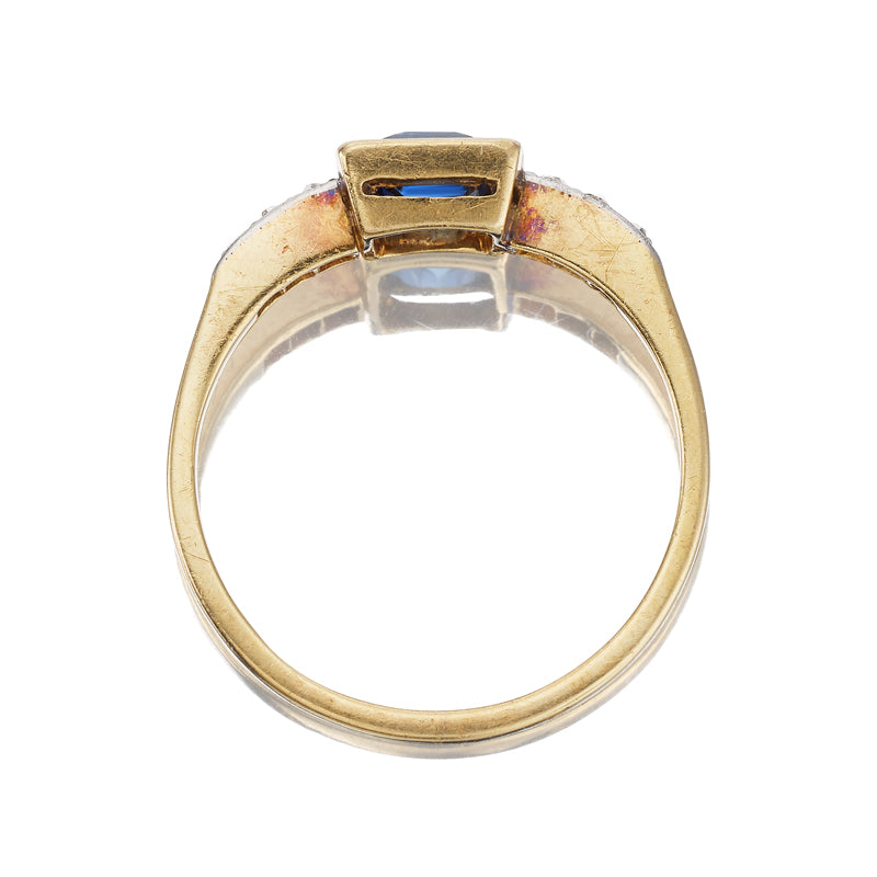 gemstones vintage engagement ring