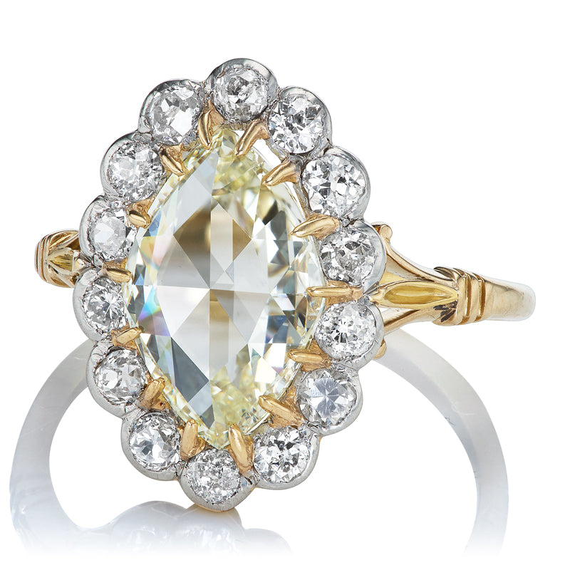 2.51ct Marquise Cut Diamond diamond engagement ring