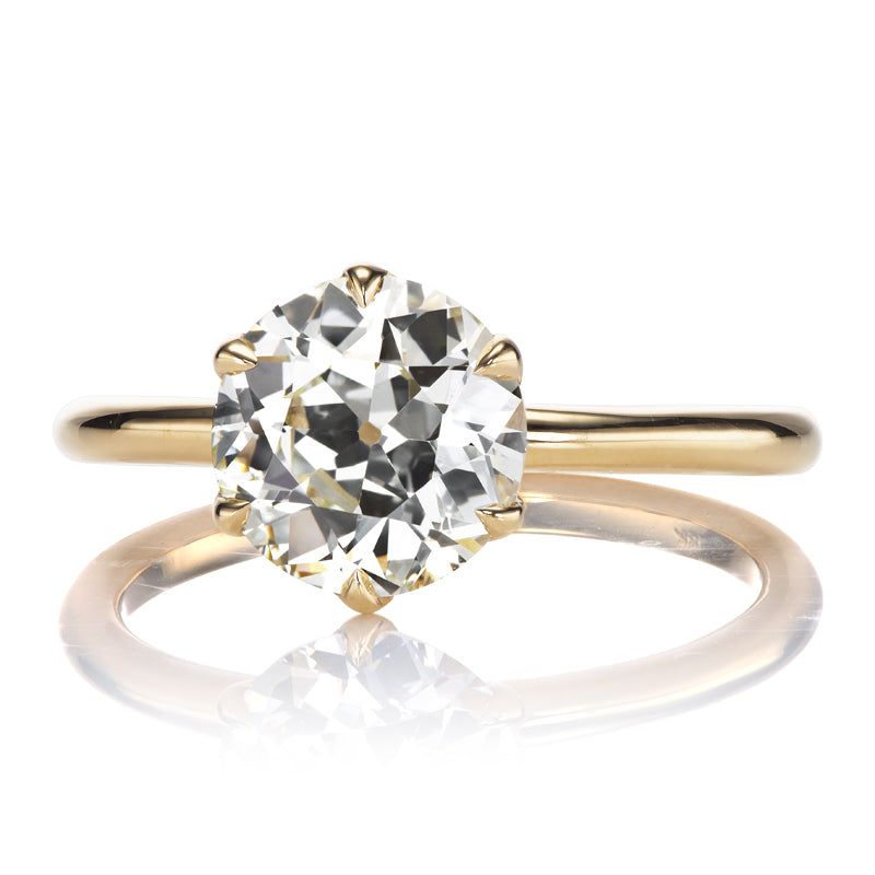 2.00ct Old European Cut Diamond diamond engagement ring