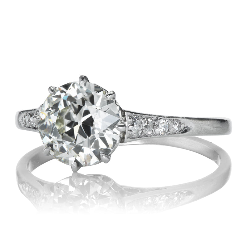 1.30ct Old European Cut Diamond diamond engagement ring