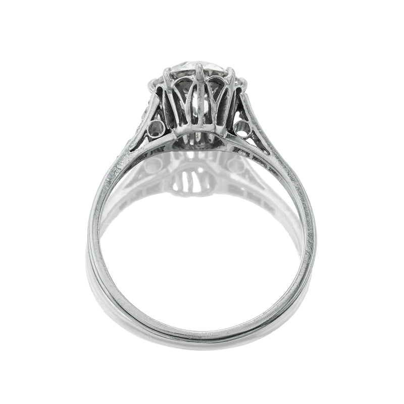 1-2 Carats vintage engagement ring