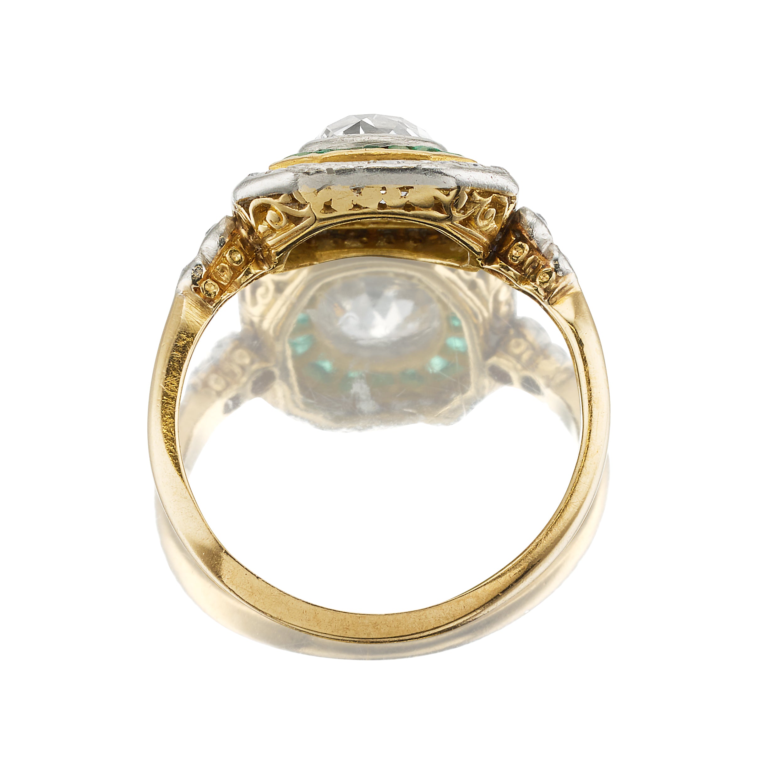 1-2 Carats gemstones vintage engagement ring