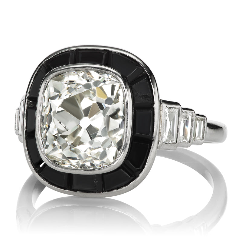 3-4 Carats gemstones vintage engagement ring