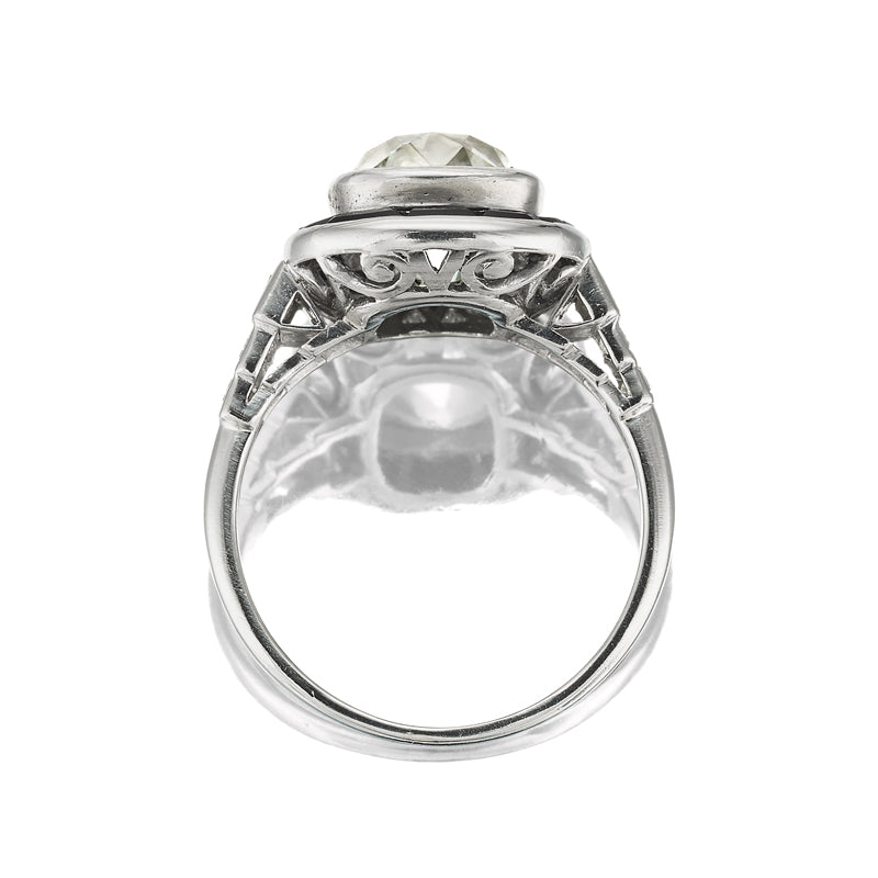 M-Z color SI-I clarity diamond Rings