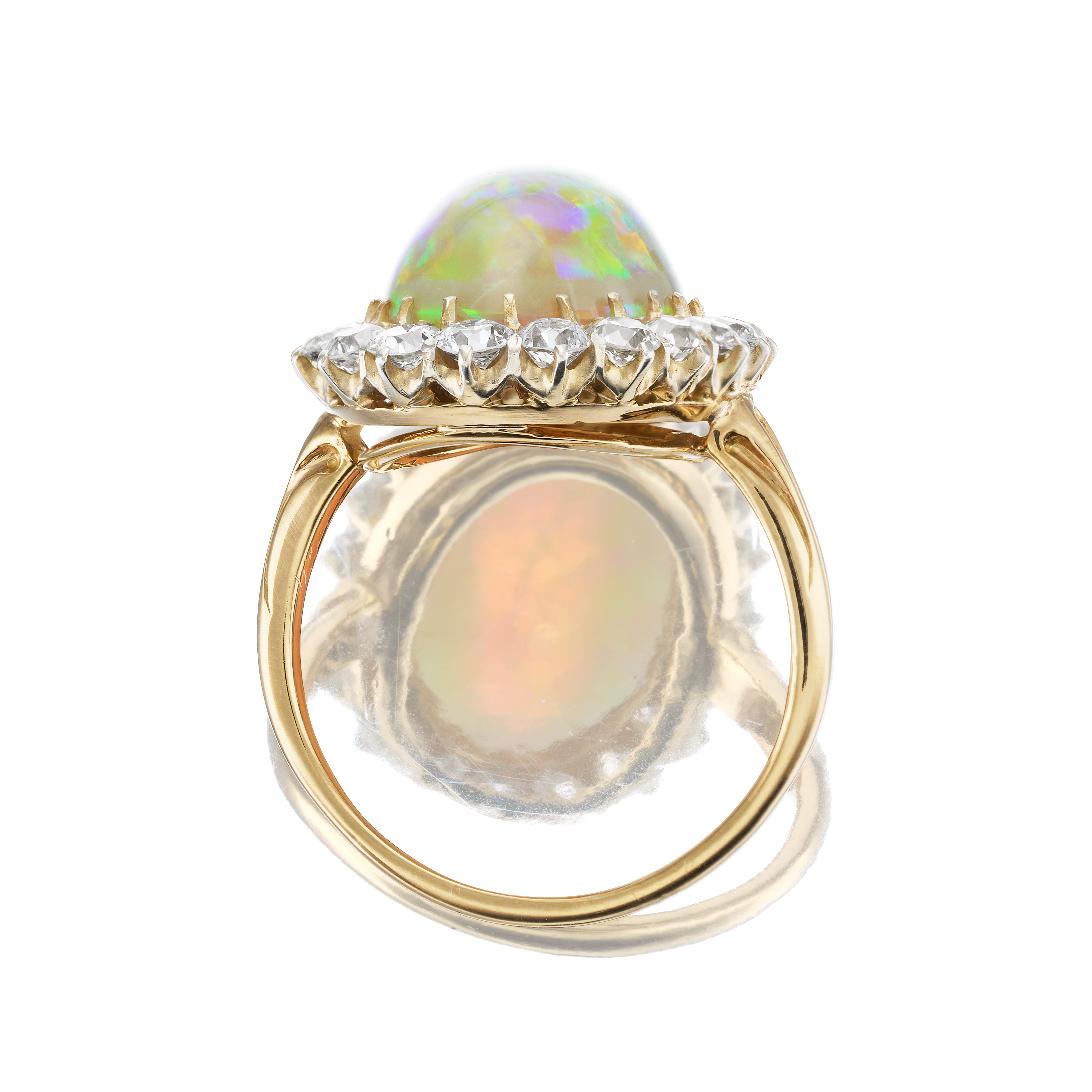 1-2 Carats gemstones vintage engagement ring