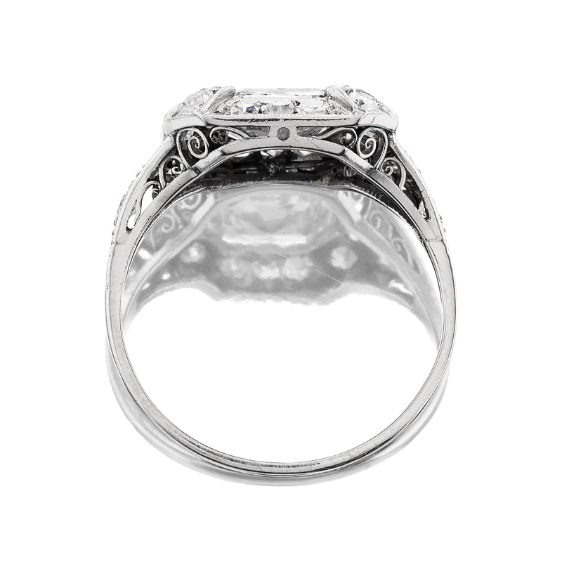 J-K-L color SI-I clarity diamond Rings