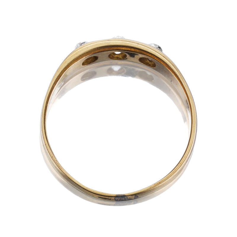 Antique Diamond Gypsy Ring diamond engagement ring