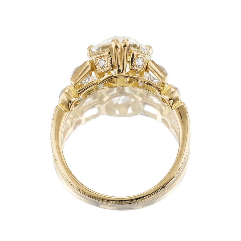 J-K-L color SI-I clarity diamond Rings