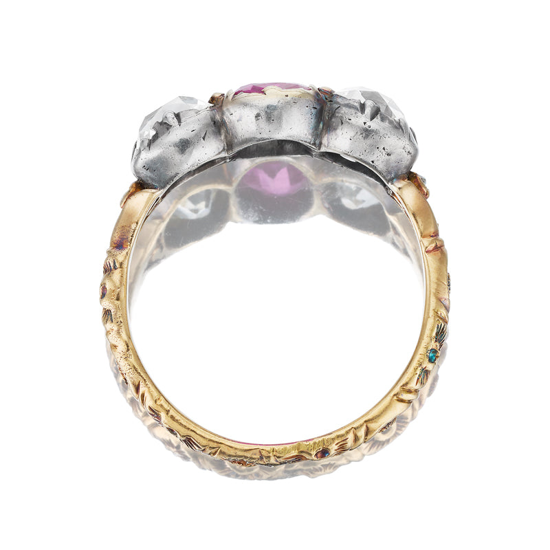 gemstones vintage engagement ring