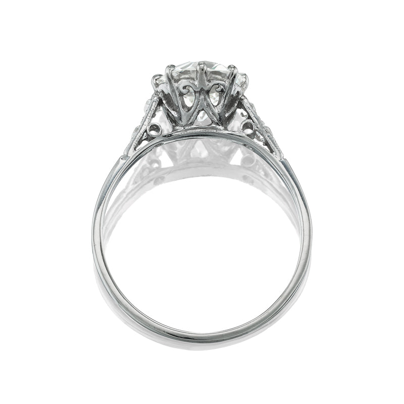 2-3 Carats vintage engagement ring
