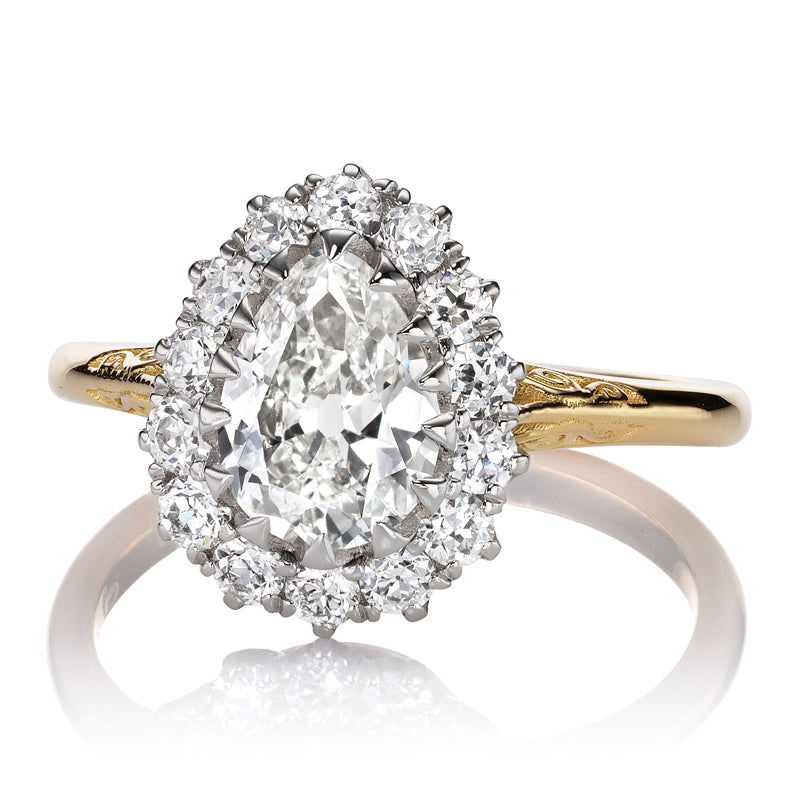 1-2 Carats vintage engagement ring