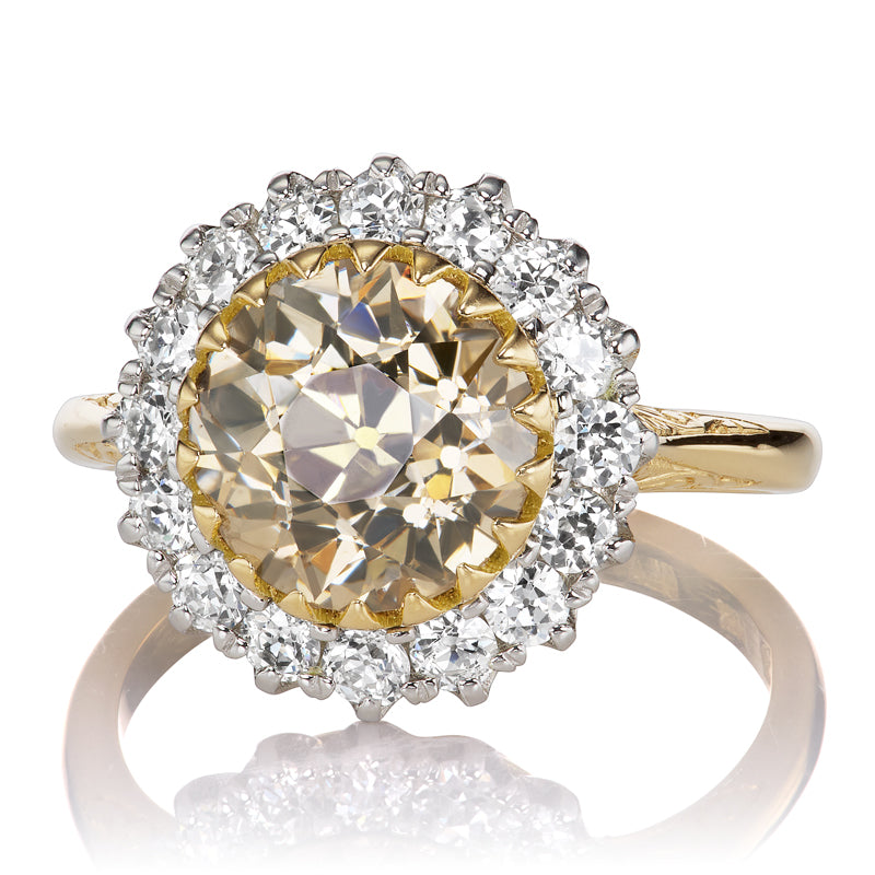 AB MADE diamond engagement ring