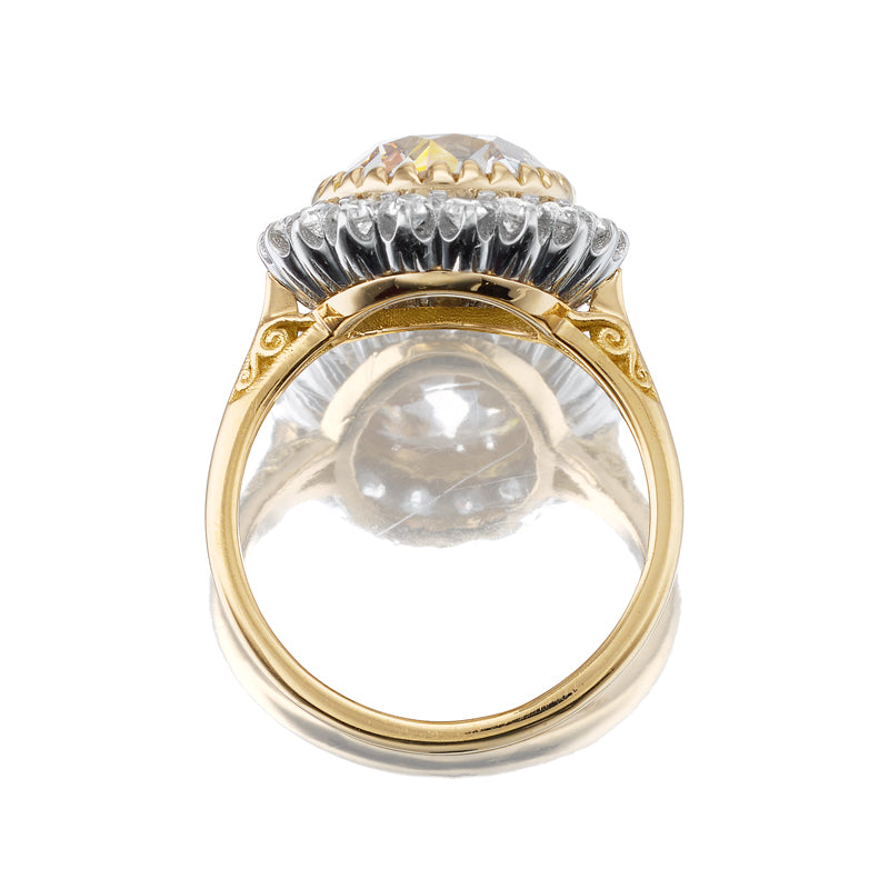 3-4 Carats vintage engagement ring