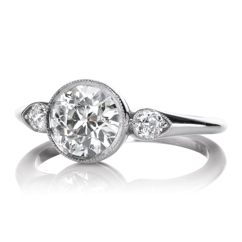 1.20ct Transitional Cut Diamond diamond engagement ring