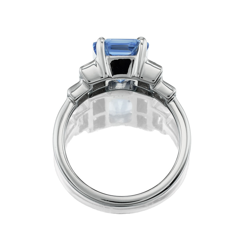 5+ Carats gemstones vintage engagement ring