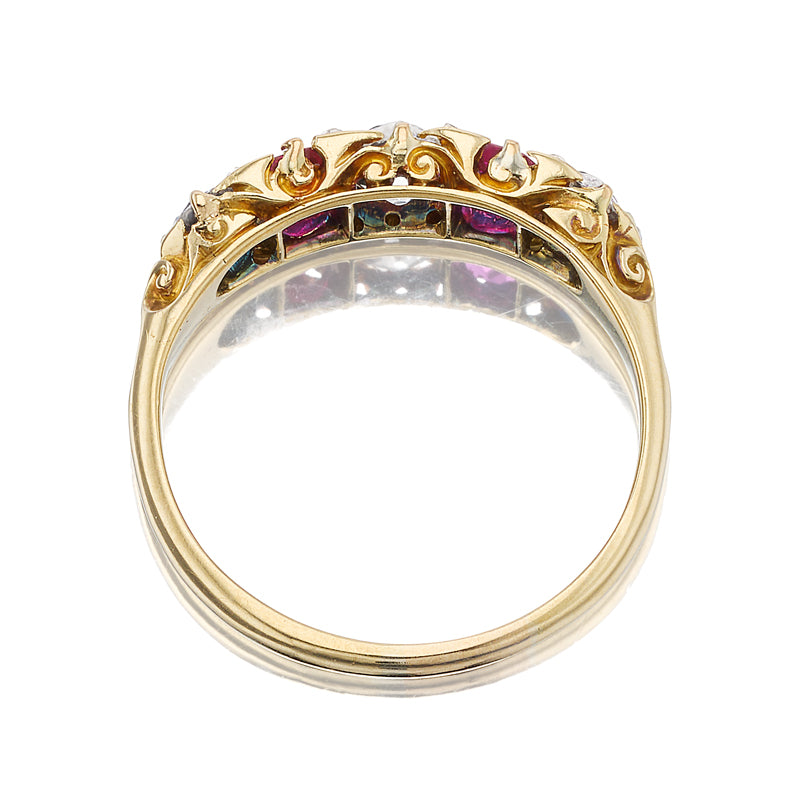 Less than 1 gemstones vintage engagement ring