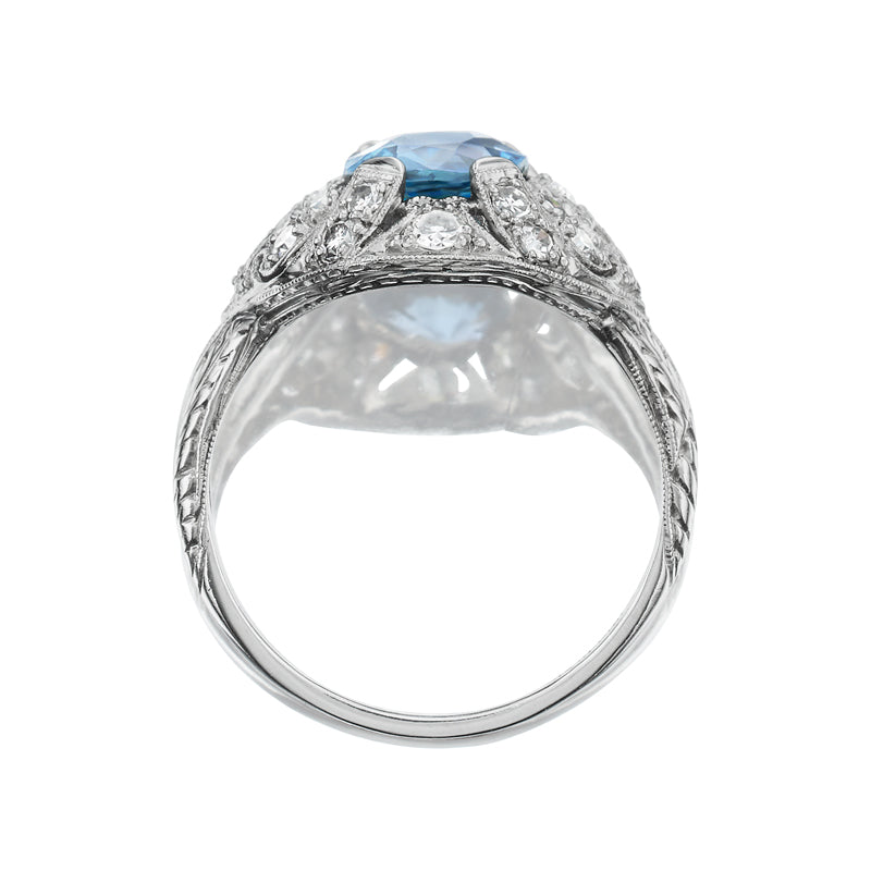 2-3 Carats gemstones vintage engagement ring