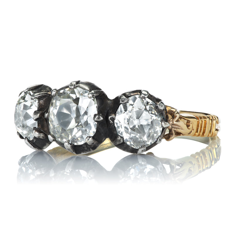 Antique Half Hoop diamond