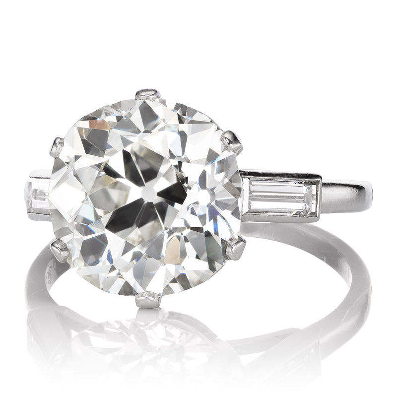 5+ Carats vintage engagement ring
