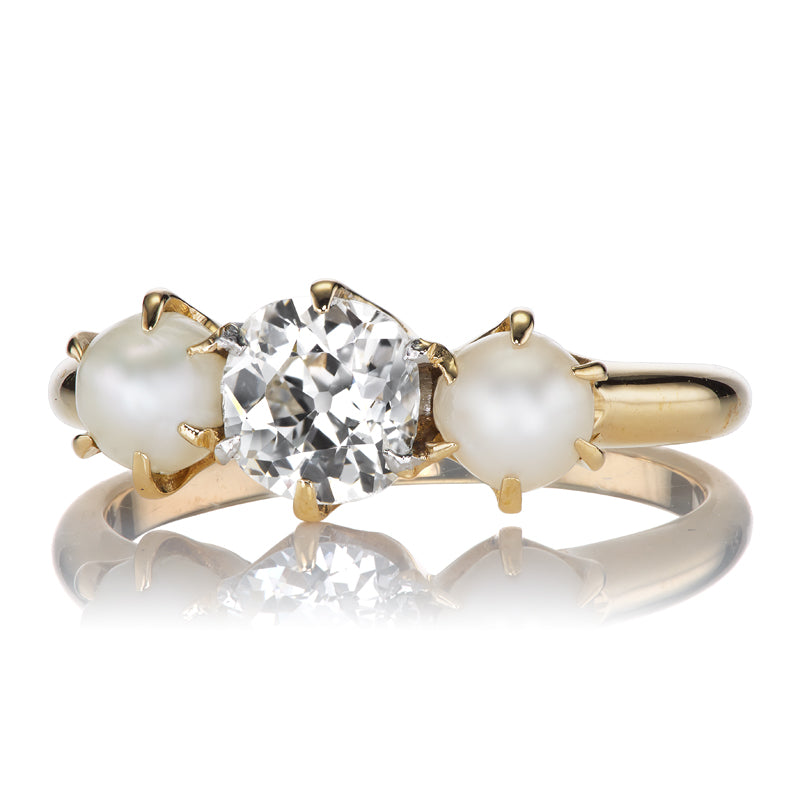 Less than 1 gemstones vintage engagement ring