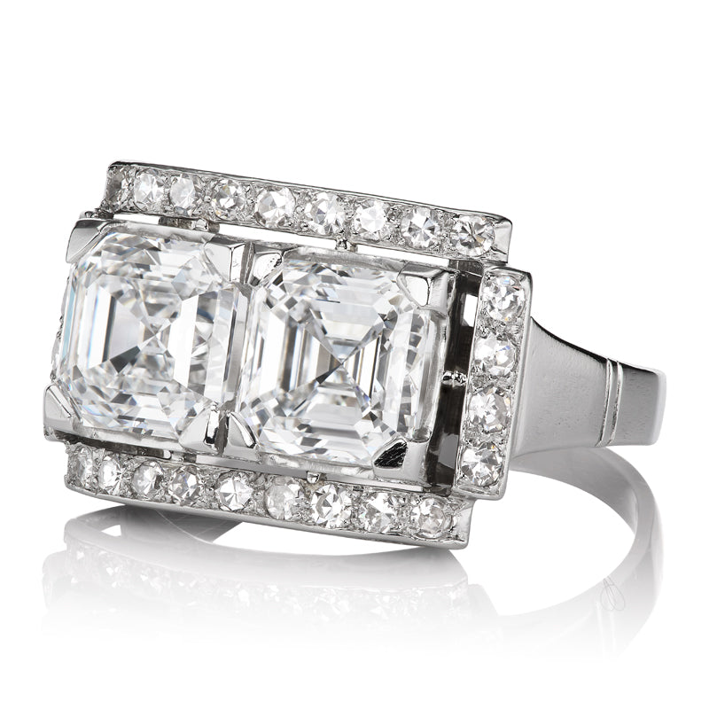 4-5 Carats vintage engagement ring