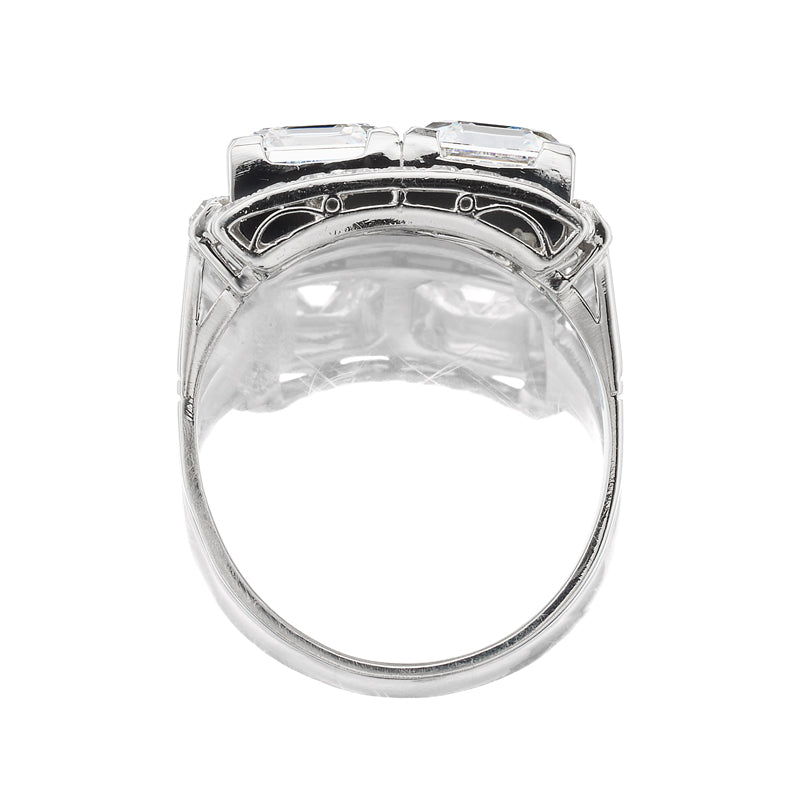 4-5 Carats vintage engagement ring