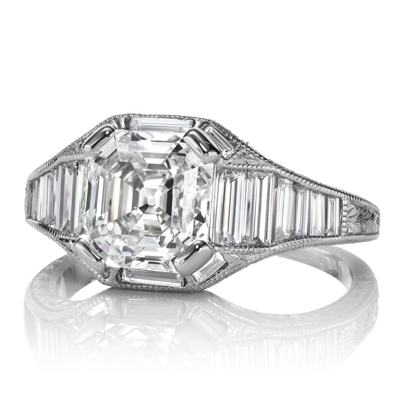 AB MADE diamond engagement ring