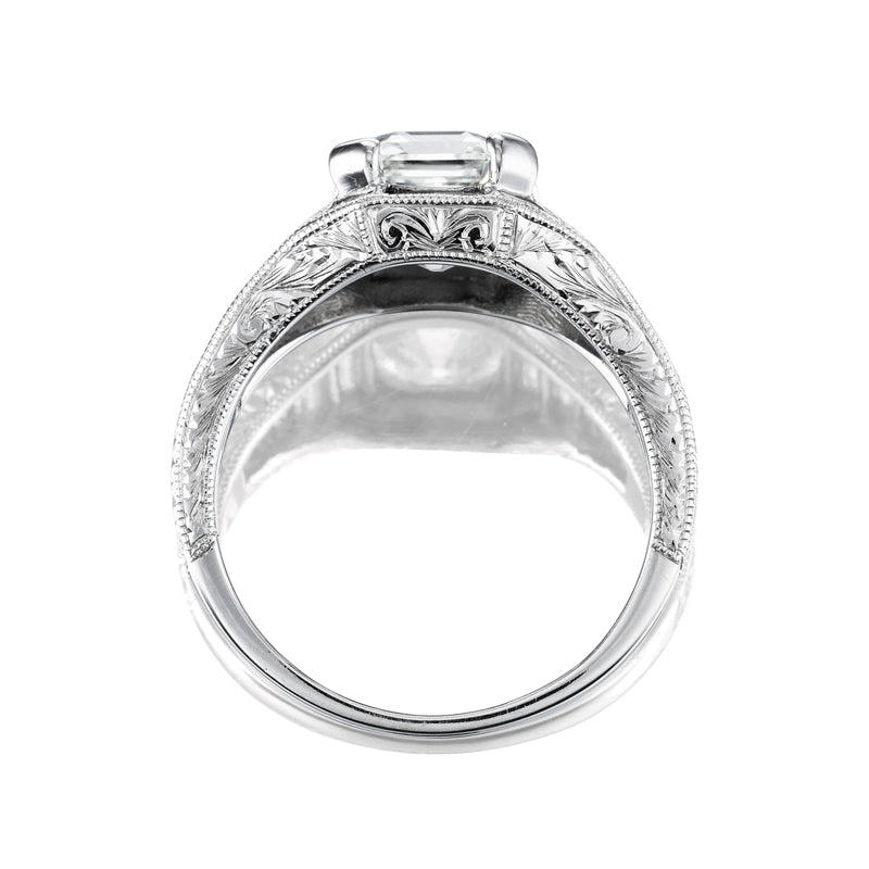 2-3 Carats vintage engagement ring