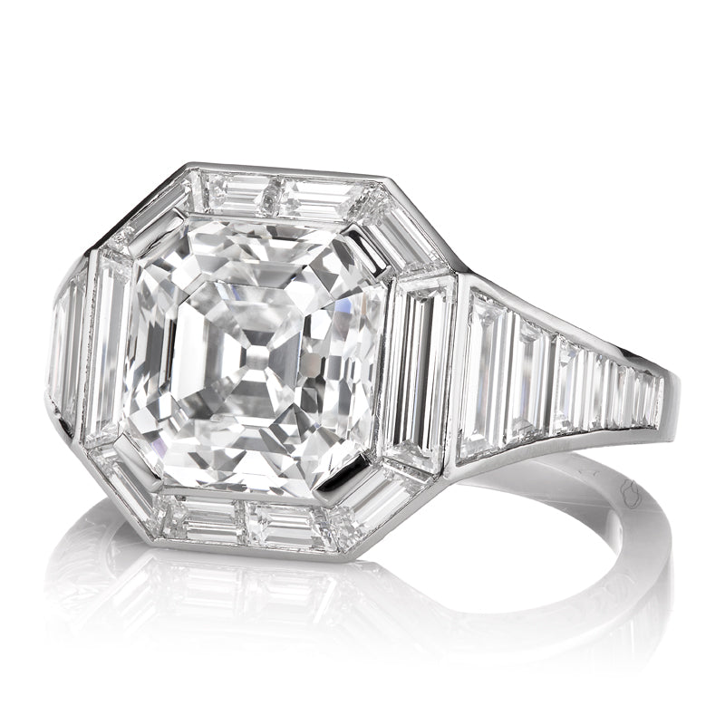 3-4 Carats vintage engagement ring