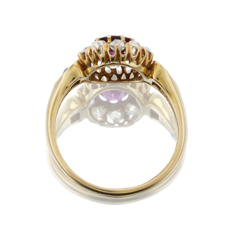 Less than 1 gemstones vintage engagement ring