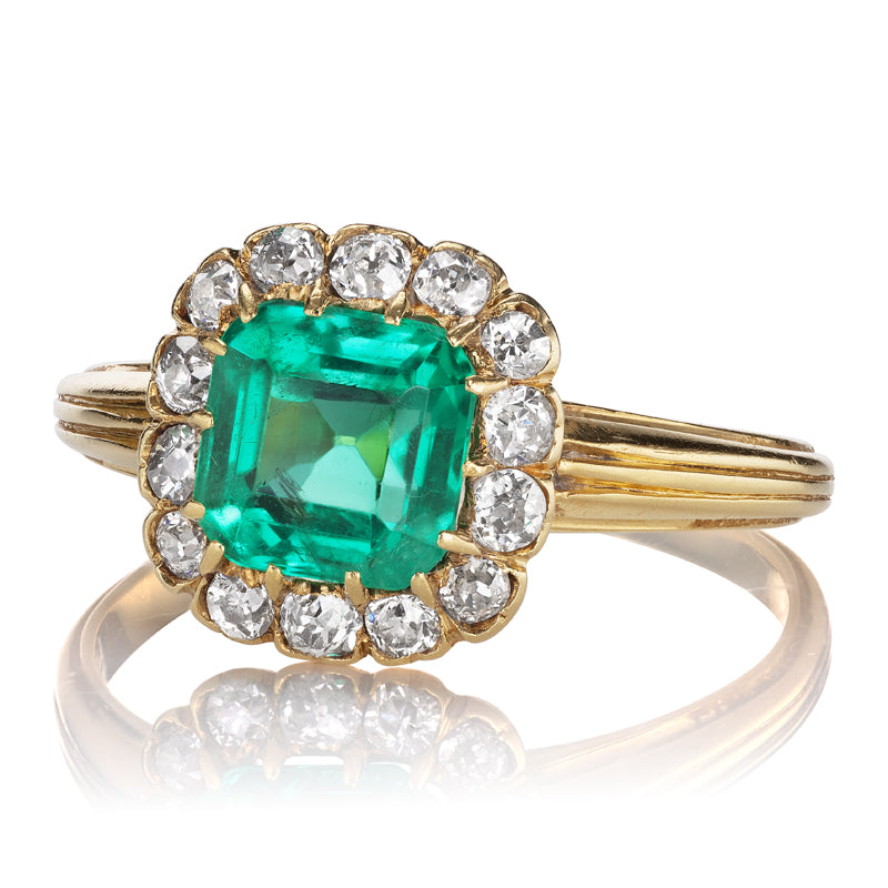 gemstones vintage engagement ring