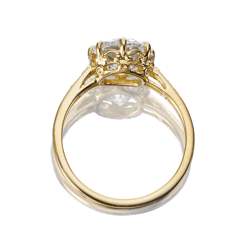 1-2 Carats vintage engagement ring